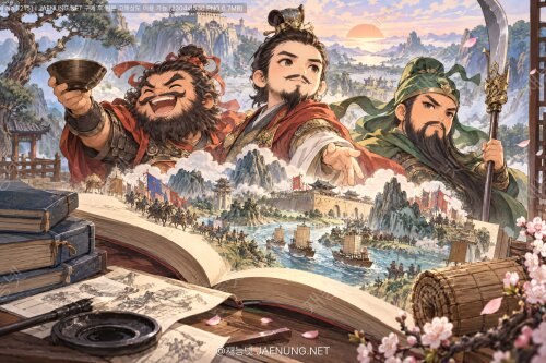 📖 삼국지연의의 문학적 완성도 — 역사와 문학이 손을 잡고 만든 1,800년짜리 마법 ⚔️