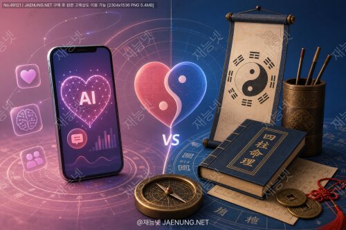 AI 궁합 분석이 진짜 맞을까?앱으로 보는 궁합과 전문가 사주 상담의결정적 차이 완전 분석