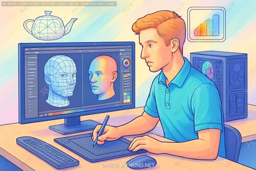 🖥️ 컴퓨터 그래픽스와 3D 모델링사실적 렌더링 구현의 모든 것