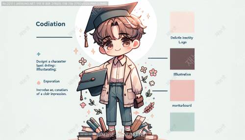 캐릭터 로고 디자인: 마스코트 만들기 🎨