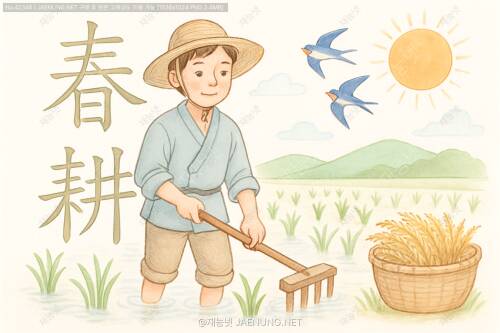 🌾 한자와 농경 문화: 24절기 관련 한자로 배우는 우리 조상들의 지혜 🌱