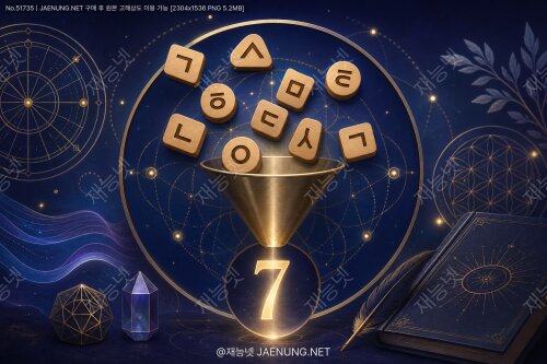 🔢 이름 속 자음만 뽑아내는 성격수 완전 정복— 첫인상의 숫자로 읽는 나의 외면적 에너지 수비학 가이드