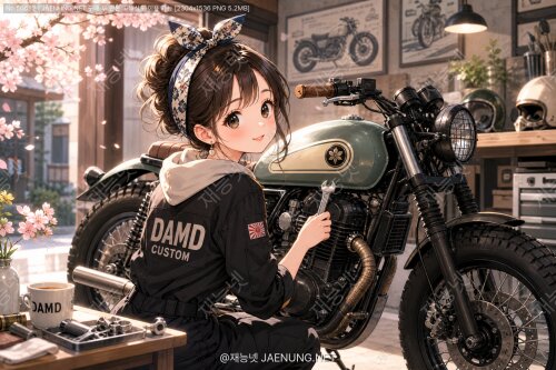 🏍️ 데이머드(DAMD) 커스텀 — 일본 커스텀 빌더의 세계와 철학