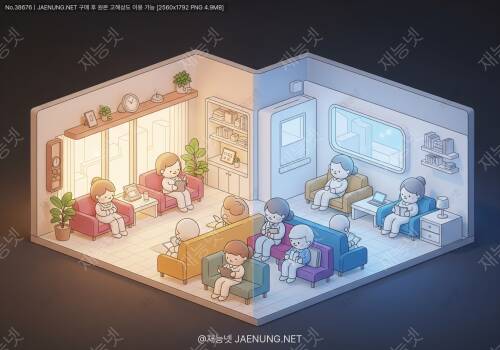 💡 병원 대기실 조명 색온도의 심리적 효과