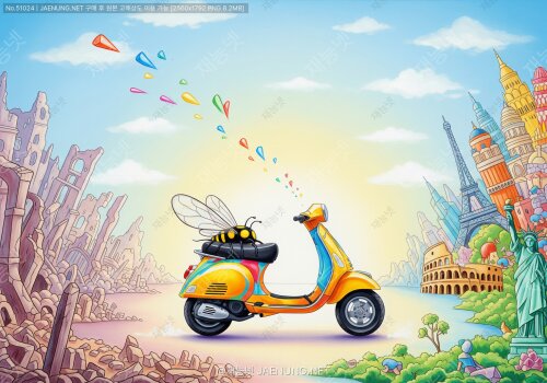 🐝 베스파(Vespa) — 1946년 전쟁의 폐허에서 태어난 이탈리아의 작은 말벌, 세계를 날다