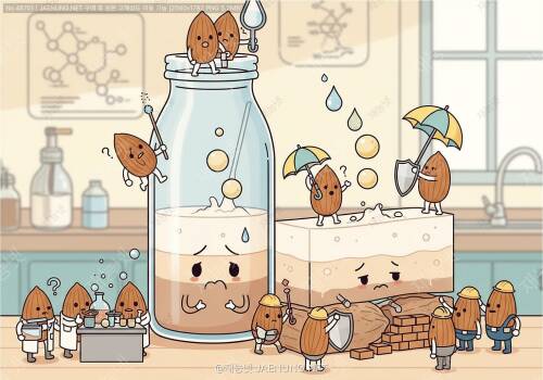 아몬드밀크 유화 안정성의 모든 것 — 왜 자꾸 분리되는 거야?! 🥛✨