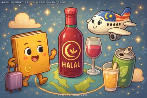 🍷 말레이시아의 할랄 와인과 무알코올 음료 세계로의 여행 🌏