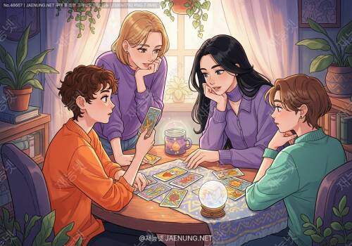 🔮 친구끼리 타로 봐줘도 될까?셀프 리딩과 지인 리딩, 제대로 알고 하는 주의점 완전 정복