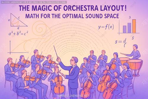 🎻🎺🥁 오케스트라의 마법 같은 배치! 수학으로 풀어보는 최적의 사운드 공간 🎵