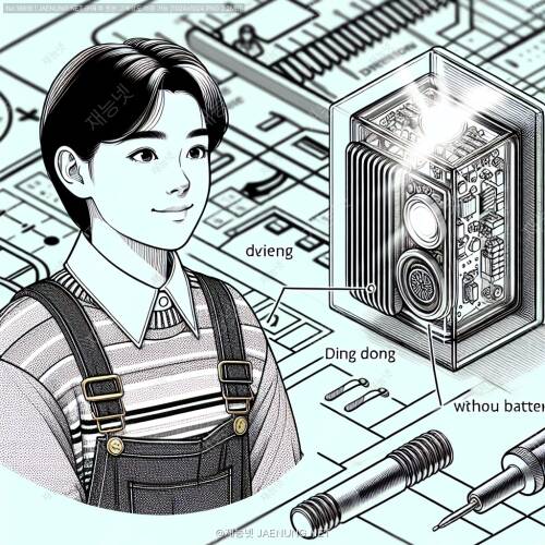 무선 도어벨의 마법 🪄 배터리 없이도 '딩동' 울리는 신기한 원리