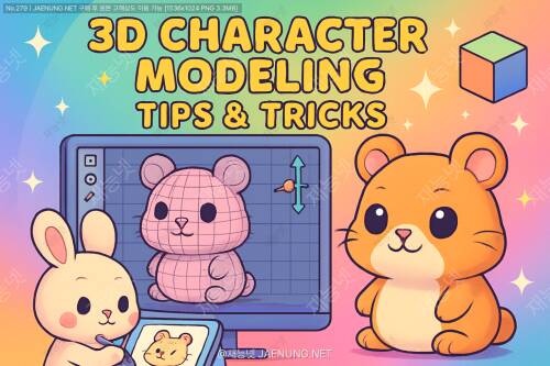  3D 모델링: 귀여운 동물 캐릭터 제작 노하우 🐾