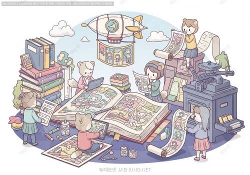 📚 그래픽 노블과 웹툰, 출판의 새로운 지평을 열다