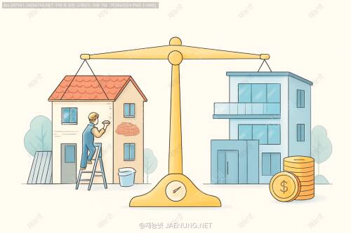 🏗️ 리모델링 vs 재건축, 비용 대비 효과 분석 🏠
