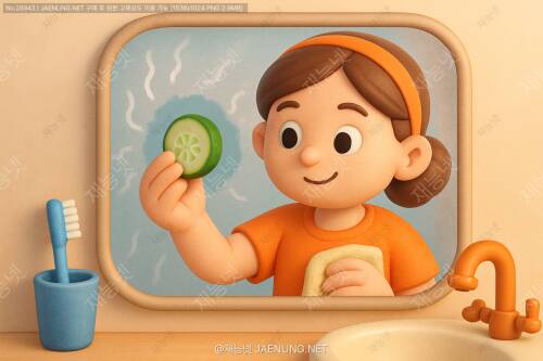 🥒 오이로 거울을 닦으면 수증기가 끼지 않는다고?