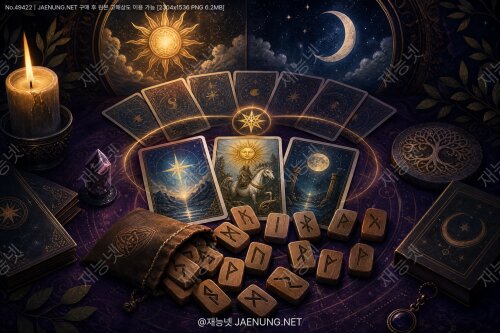 🔮 타로와 룬을 함께 사용하는 크로스 리딩법두 가지 고대 점술 도구를 결합해 더 깊은 통찰을 얻는 완전 가이드