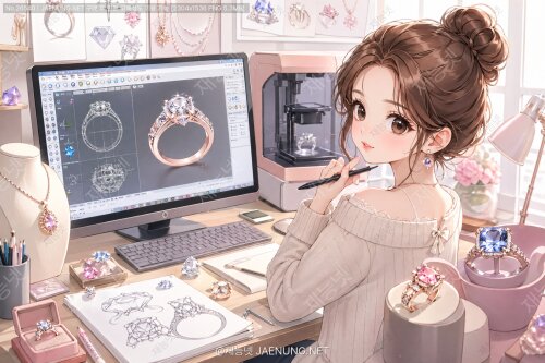 보석 디자인의 신세계: 정밀 CAD 모델링 기법 완전정복 가이드