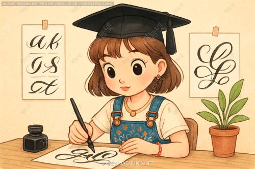 캘리그라피 마스터 되기: 일일 연습 루틴과 장기 계획 🖋️✨