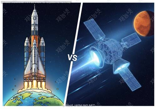화학 로켓 vs 이온 추진 엔진,화성 탐사의 최적 추진 시스템은 무엇인가?