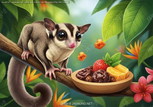 🐿️ 슈가글라이더 사료와 과일 급여 비율 완벽 가이드 🍎