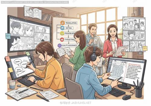 🌏 만화 번역과 현지화 과정의 완벽 가이드