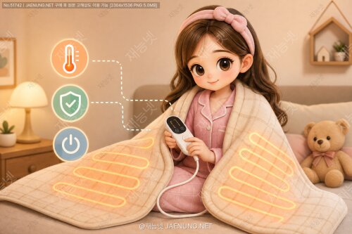 🔥 전기 담요의 온도 조절과 안전 시스템, 이렇게 작동한다