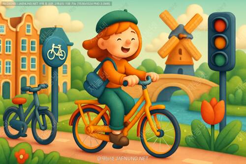 🚲 네덜란드어로 배우는 자전거 천국, 네덜란드의 자전거 문화와 교통 정책