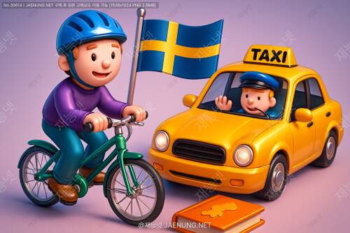 스웨덴 현지인처럼 자전거 & 택시 타기 🚲🚕 완전 정복 가이드