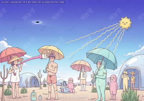 🌞 오존층 파괴로 인한 대량 피부암 증가