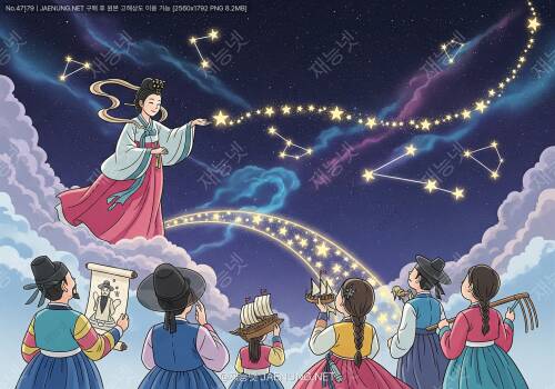 🌌 별자리 신앙: 하늘의 별과 인간 운명