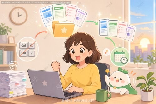 Ctrl+C, Ctrl+V는 이제 그만! 템플릿 제작과 활용으로칼퇴를 부르는 스마트 워크 비법 🚀