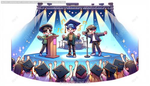  음악 페스티벌 포스터 스타일의 이벤트 프레젠테이션 🎵🎨