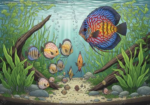 🐠 디스커스 평균 수명과 성장의 모든 것: 열대어의 왕을 오래 건강하게 키우는 비법