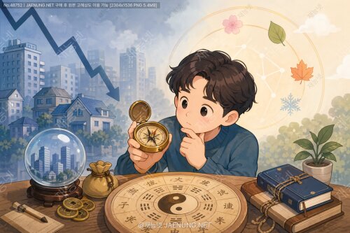 부동산 하락장 속 새로운 투자 나침반? 사주명리학으로 매수 타이밍을 잡는 현대인들의 심리와 데이터 분석
