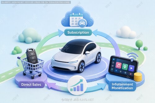 🚗 자동차 판매 모델의 미래 —구독 서비스, 직접 판매, 인포테인먼트 수익화까지모빌리티 비즈니스의 판이 바뀌고 있다
