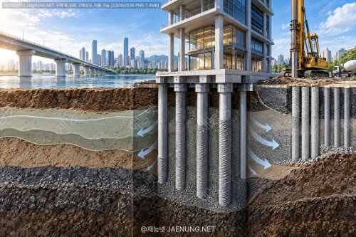 🏗️ 지반 공학과 연약지반 개량을 통한 구조물 기초 안정성 확보 전략