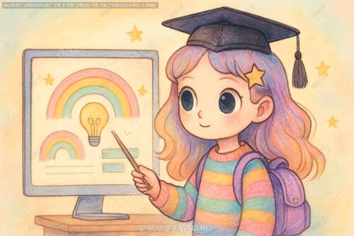 동화책 삽화 느낌의 PPT 디자인: 상상력 자극하기 🎨✨