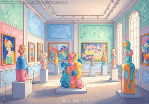 🎨 미술관 전시공간의 색채 디자인 원리