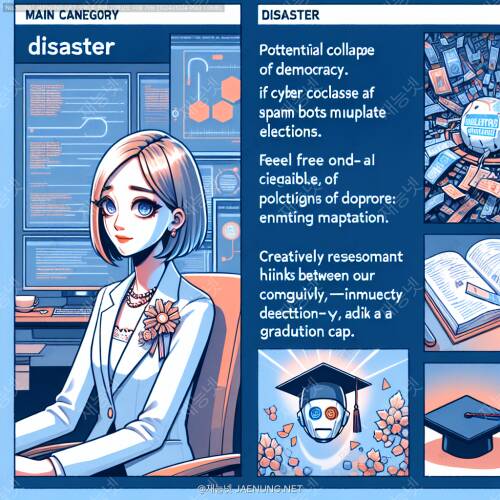 💻 AI 스팸봇이 선거를 조작하면 민주주의가 붕괴될 가능성은? 🤖🗳️