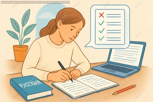 ✍️ 러시아어 쓰기 실력 향상을 위한 교정 피드백 활용법 완벽 가이드 📝