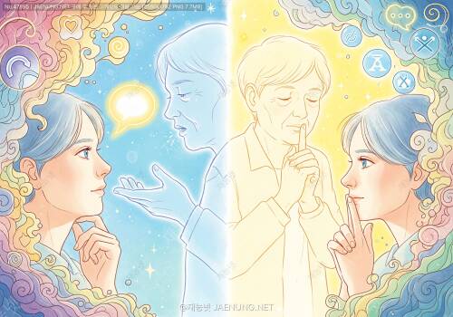 돌아가신 부모님이 꿈에 나올 때 완전 해석 가이드 🌙말을 하는 경우 vs 말을 안 하는 경우, 뭐가 다를까?
