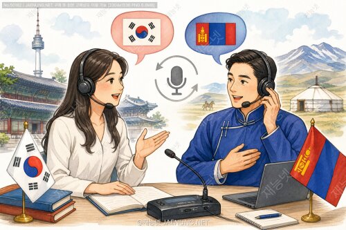 🇰🇷↔️🇲🇳 한국어-몽골어 통역의 기본 기술과 핵심 전략 완전 정복 가이드