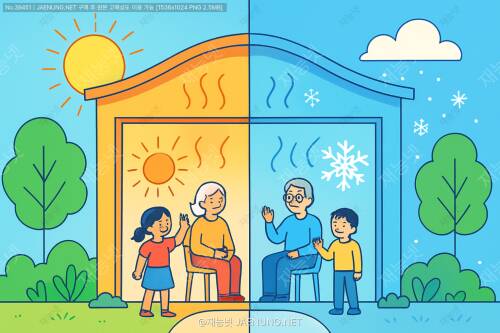 🏢 복지관 냉난방 존 분리, 이렇게 하면 에너지도 아끼고 쾌적함도 UP! ❄️🔥