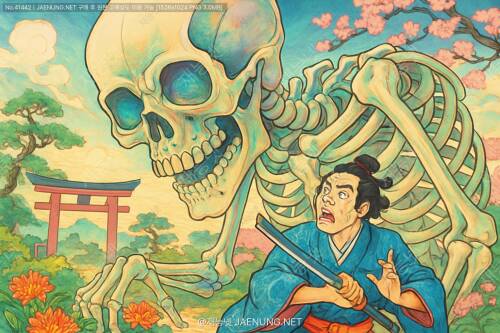 💀 가샤도쿠로, 일본 전설 속 거대한 해골 요괴의 모든 것