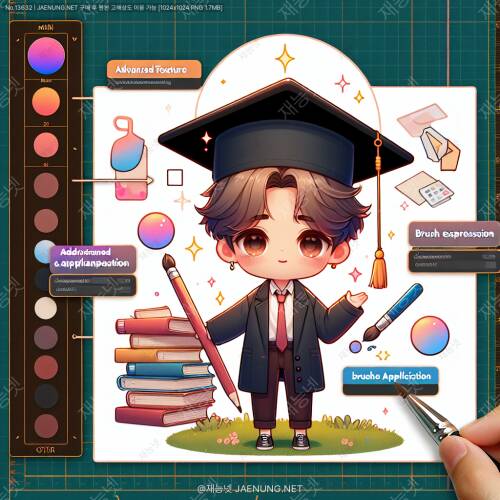 질감 표현의 고급 기술: 브러시 제작과 활용 🎨✨