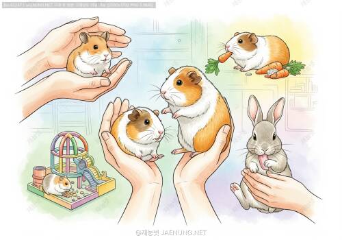 🐹 소동물 핸들링 완벽 가이드 🐰