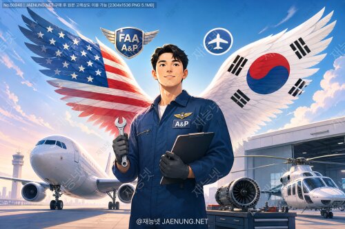 FAA A&P 자격증과 한국 항공정비사 자격,두 나라의 날개를 달아보자