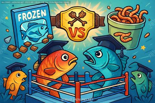 🧊 냉동사료 vs 🥩 생사료: 수산업계의 영양소 전쟁! 어떤 사료가 더 영양가 있을까?