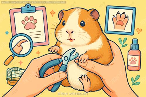🐹 기니피그 발톱 깎기 완벽 가이드: 우리 아이 발톱 관리의 모든 것