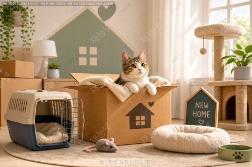 🏠 이사할 때 고양이 적응시키기 — 새 집에서 냥이가 행복해지는 모든 방법