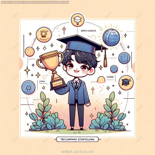 🏆 성공 사례 스토리텔링 웹툰! 🎨
